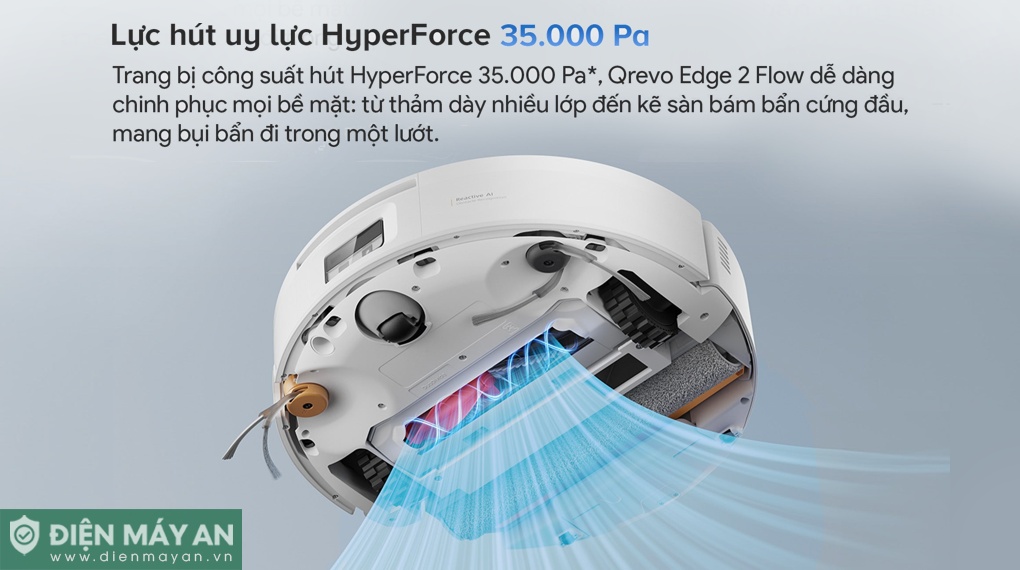 Robot hút bụi lau nhà Roborock QRevo Edge 2 Flow

